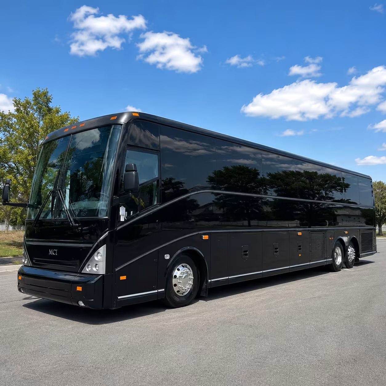 corporate event and convention charter buses in fayetteville