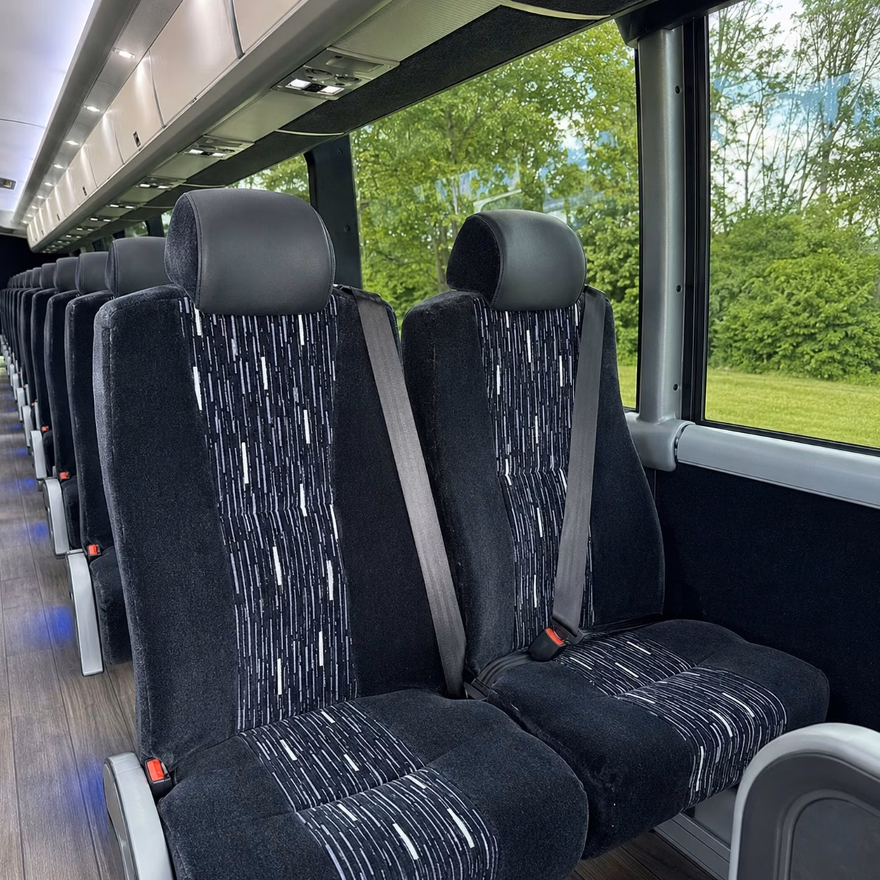fayetteville charter bus rentals to crown complex events