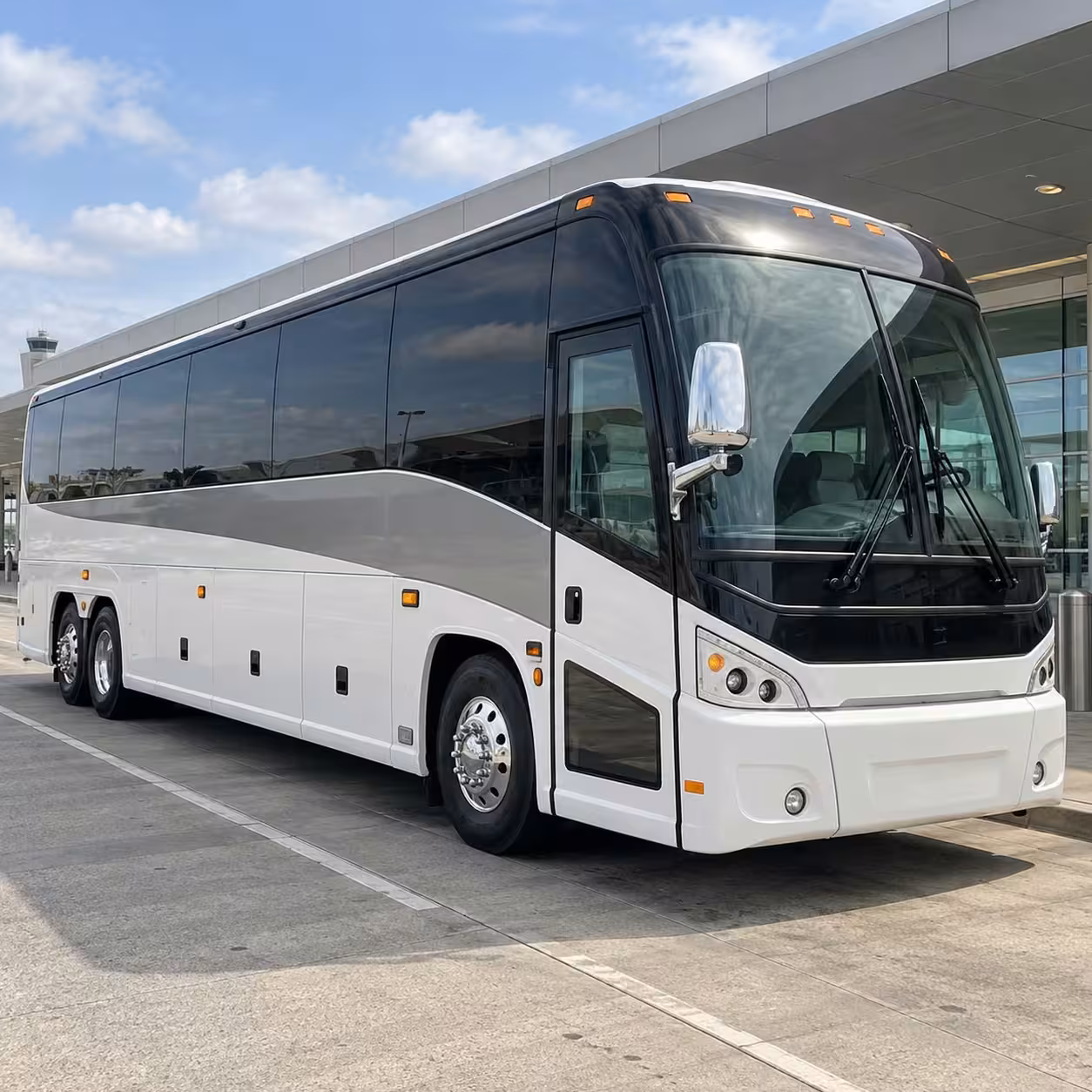 group shuttle buses for fort bragg sports outings in fayetteville