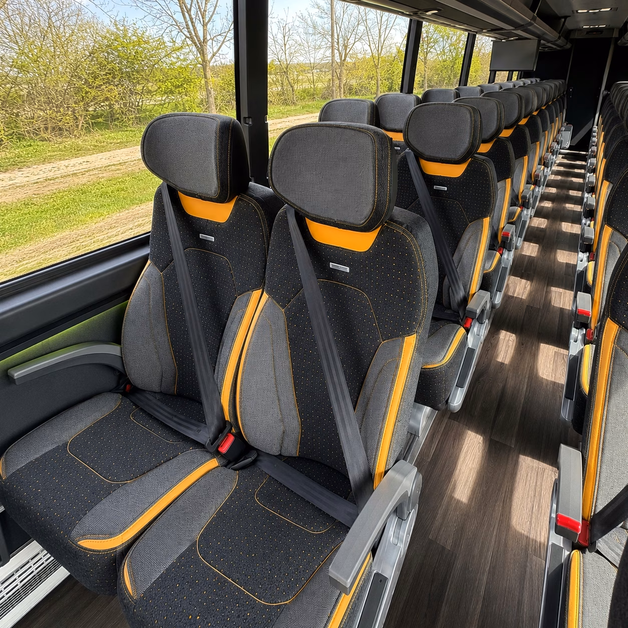 rent a fayetteville concert charter bus with one quick form