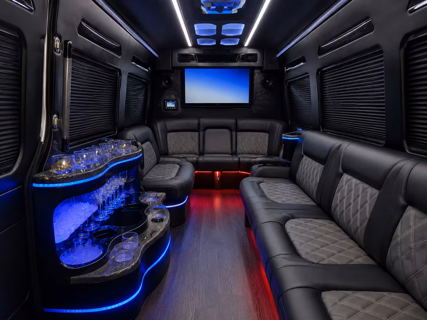 sprinter van rentals in fayetteville for intimate prom groups