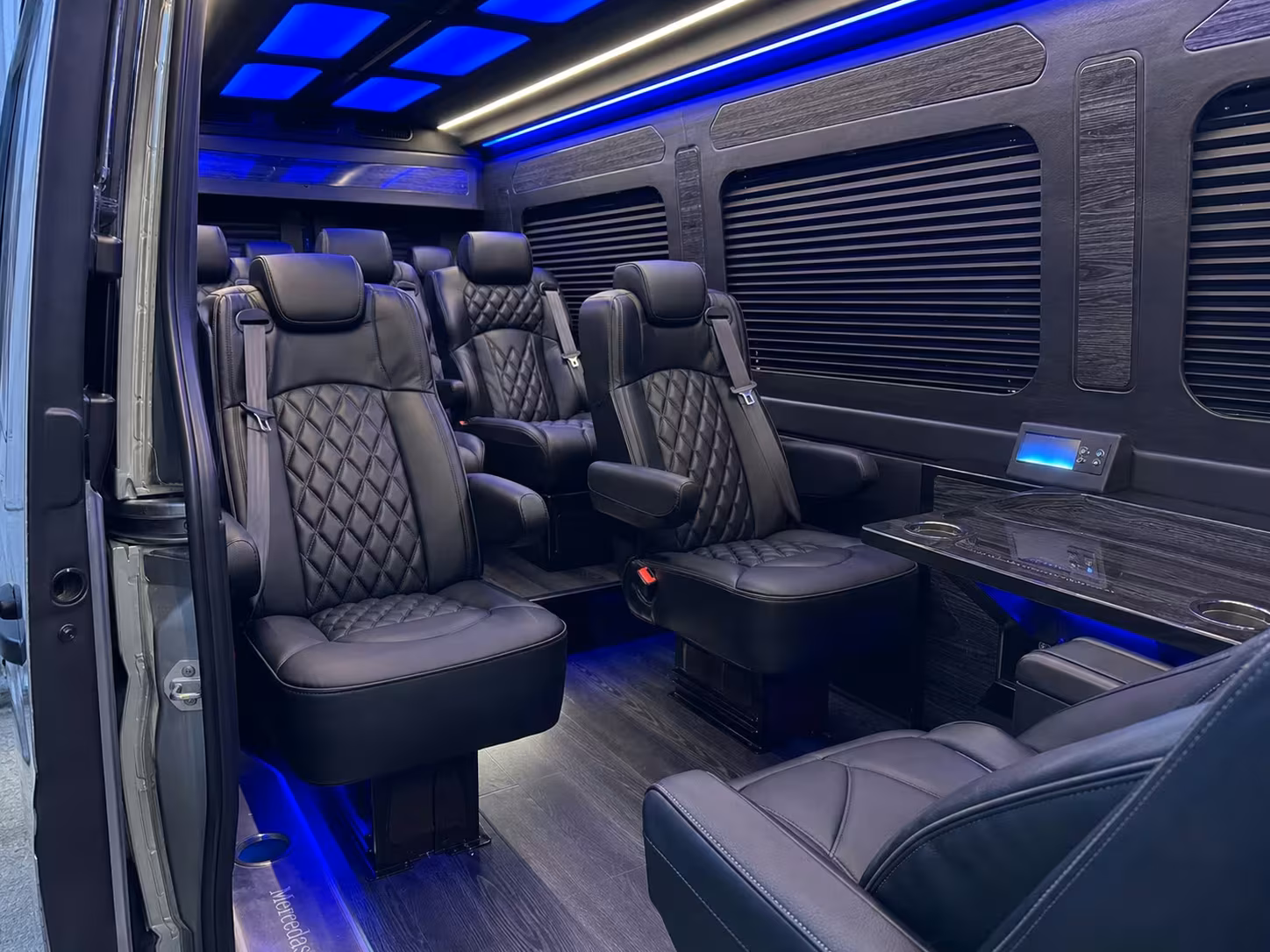 sprinter van transportation for groups and events across fayetteville