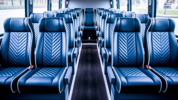 fayetteville 18 passenger minibus inside