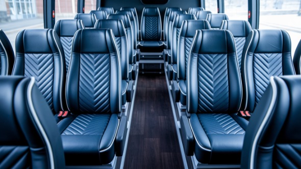 fayetteville 25 passenger minibus inside
