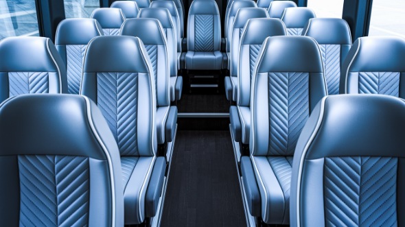 fayetteville 25 passenger minibus interior
