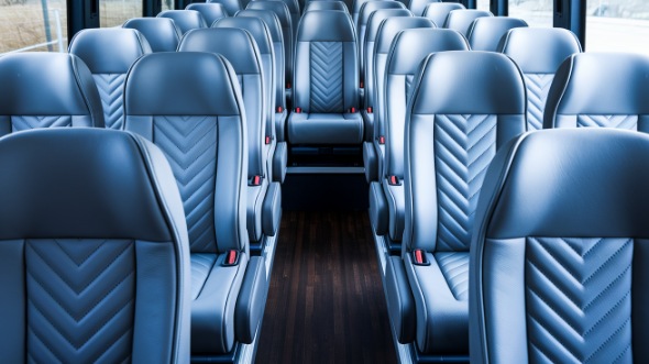 fayetteville 28 passenger minibus inside
