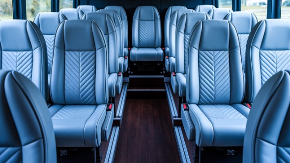 fayetteville 30 passenger minibus inside