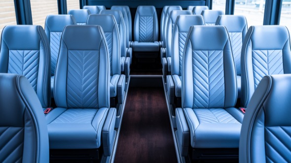 fayetteville 35 passenger minibus inside