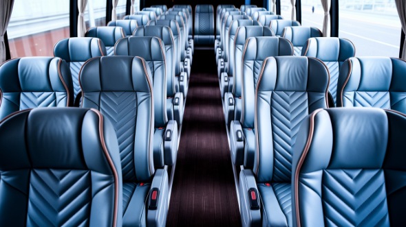fayetteville 55 passenger charter bus interior