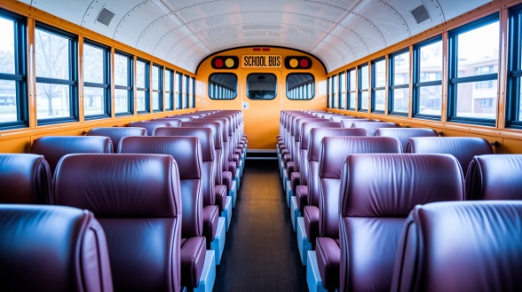 fayetteville school bus rental inside